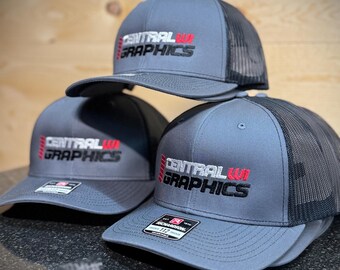 Custom Embroidered Richardson Trucker Hat: Snapback Racing Hat