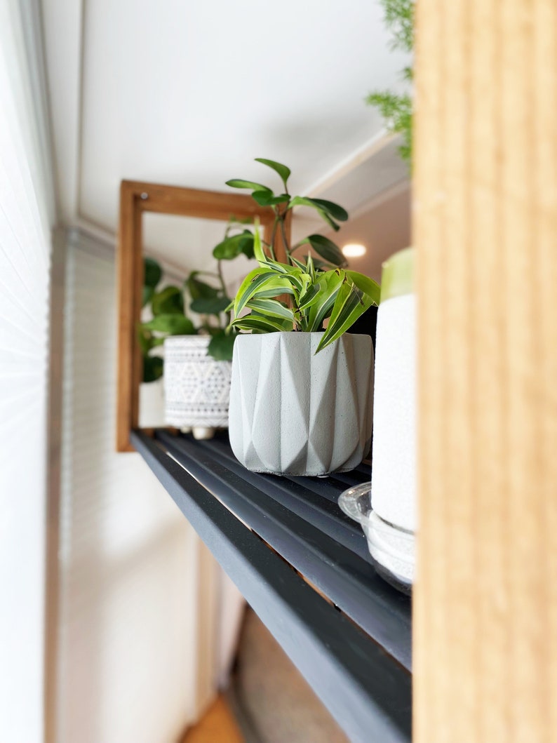 Modern Plant Shelf Plant Shelf Window Shelf Hanging Plant Etsy