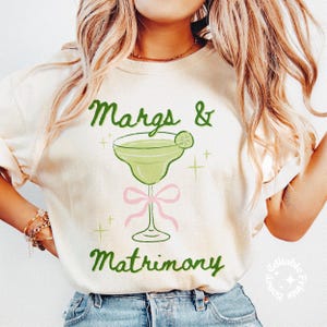 Margs Matrimony PNG, Bachelorette Weekend Itinerary, Margs & matrimony Bachelorette Clipart PNG , Margarita Bachelorette, Instant Download