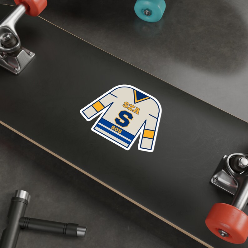 Sza SOS Sticker Sza Die-cut Sticker Sza SOS Hockey Jersey - Etsy