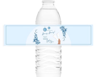 Mamma Mia Bachelorette Water Bottle Label Template, Honey Honey Bridal Shower, Dancing Queen bottle Label, Disco Bachelorette