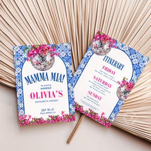 Mamma Mia Bachelorette Reiseplan: Bougainvillea Disco (Digitaler Download)