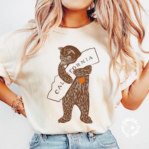 California Bear png Datei, Bär umarmt California Map Clipart, California Bear png Transparent, DIGITAL DOWNLOAD