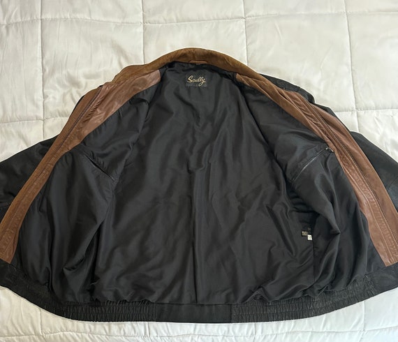 Scully Aviator's Featherlite Leather Bomber Jacke… - image 3