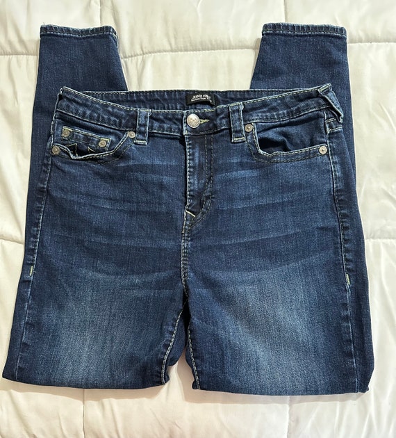 Jeans True Religion Jennie Curvy Skinny - Tiro Medio Para Mujer