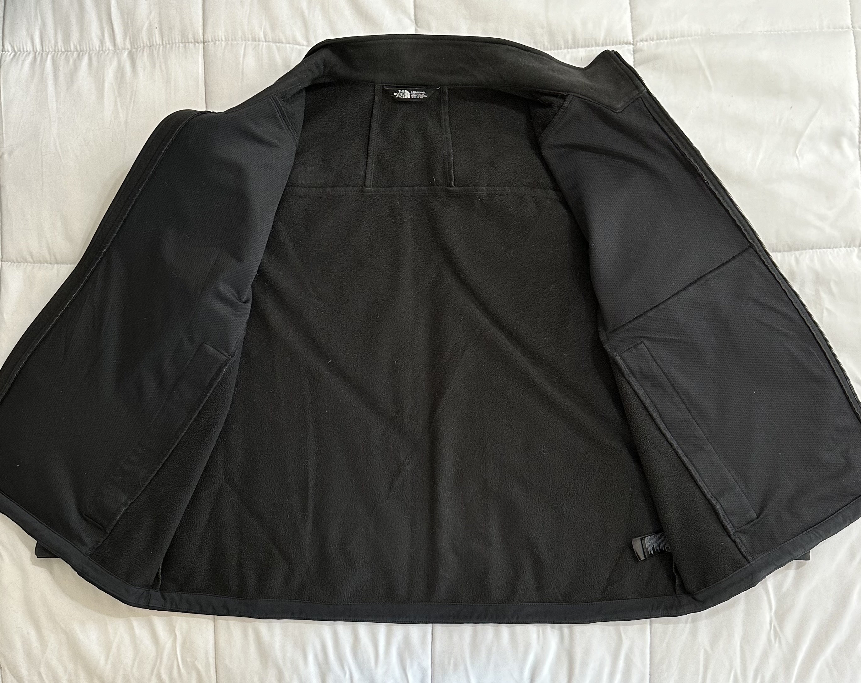 North Face Jacket Men's Black Windwall Full Zip - Size XXL