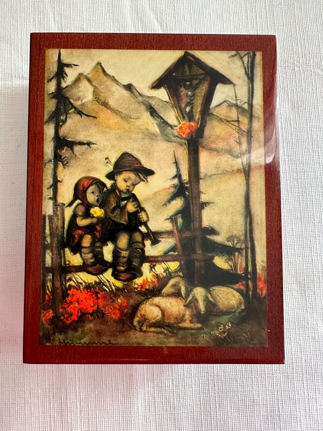 Reuge Hummel Music Box Made in Italy Plays try to Remember Etsy