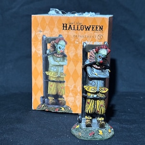 Department 56 Jokes Over Snowy Village Halloween Retired, #6000669 IOB