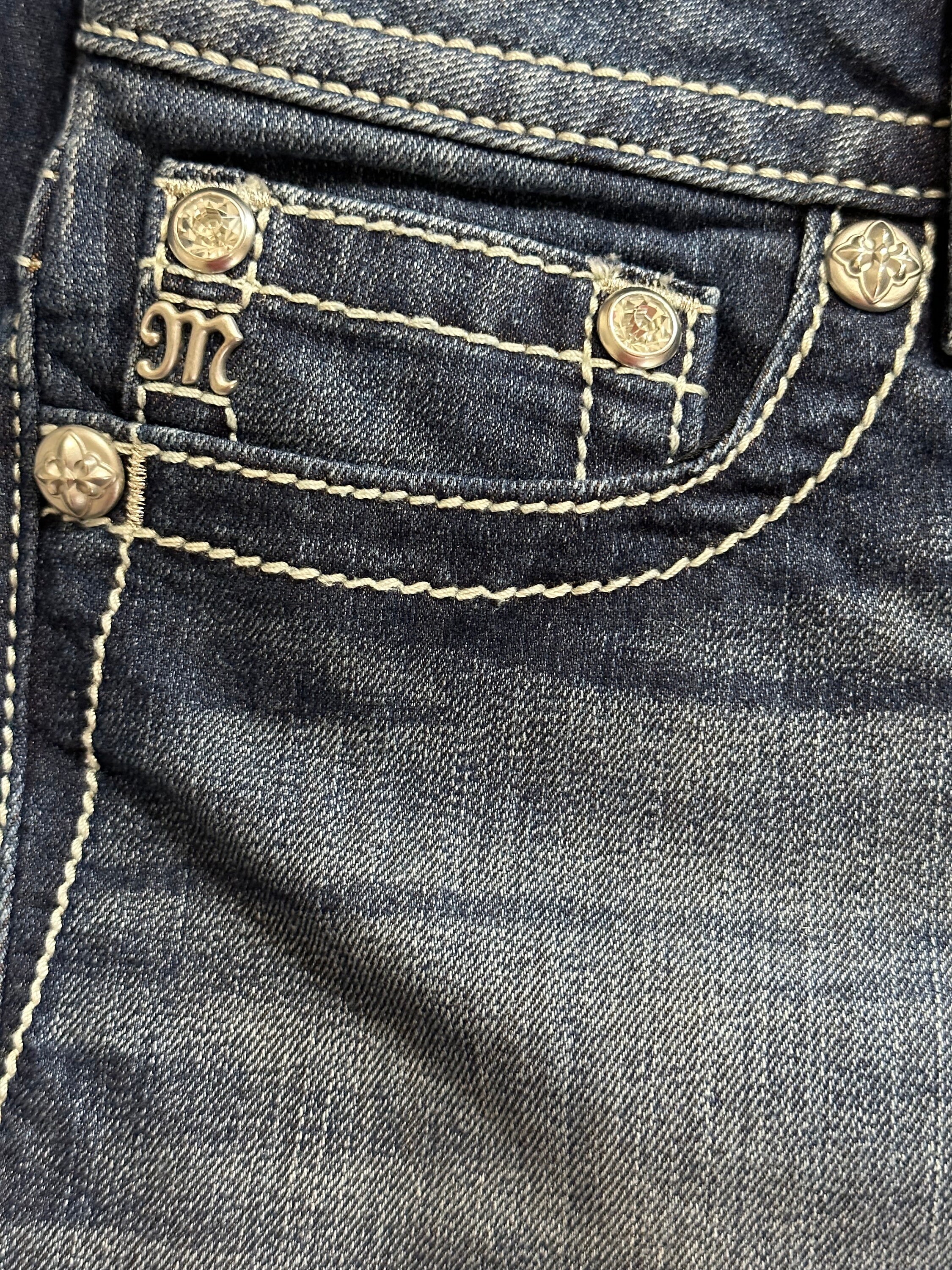 クロス miss me ミスミー ブーツカット ローライズ　y2k Y2K Miss Me Micro Mini Short Baddie Low Rise Denim Jean