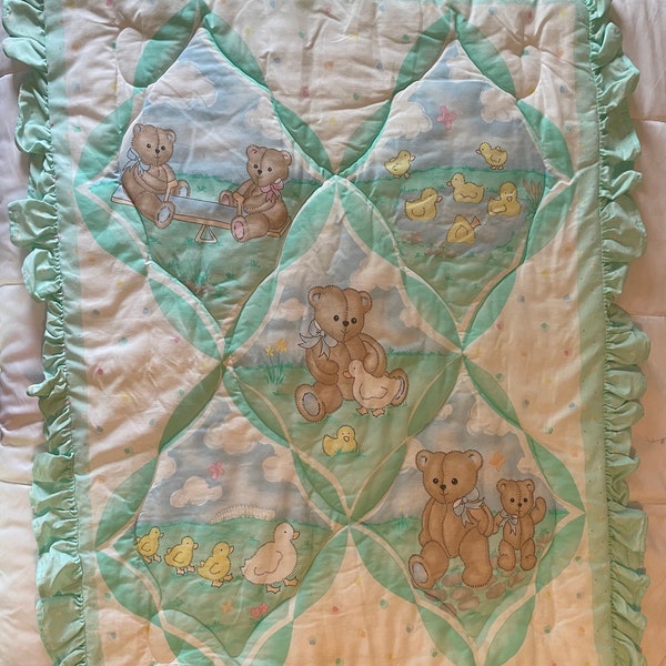 Vintage Carters Baby Blanket Etsy