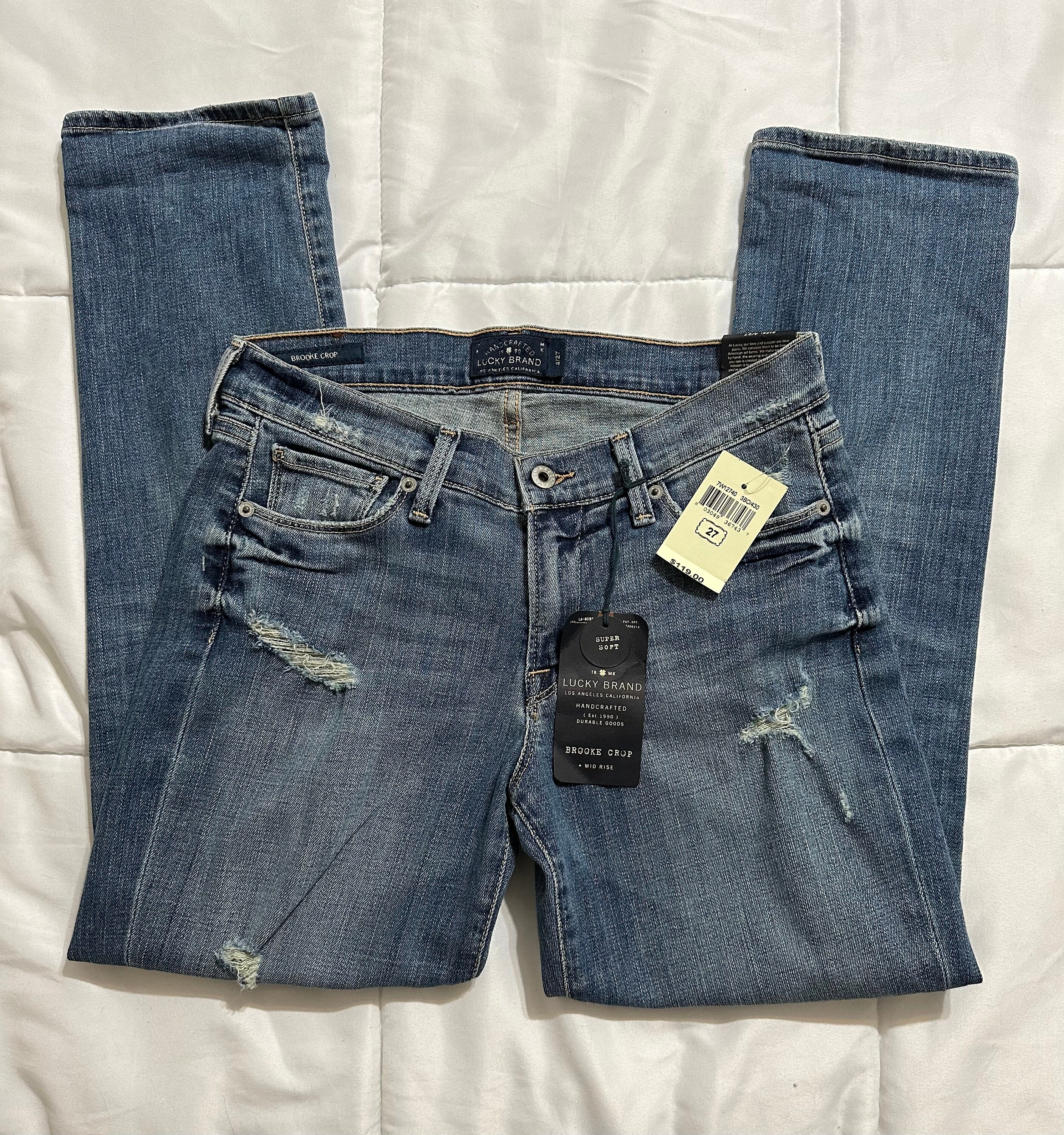 Lucky brand hotsell brooke crop