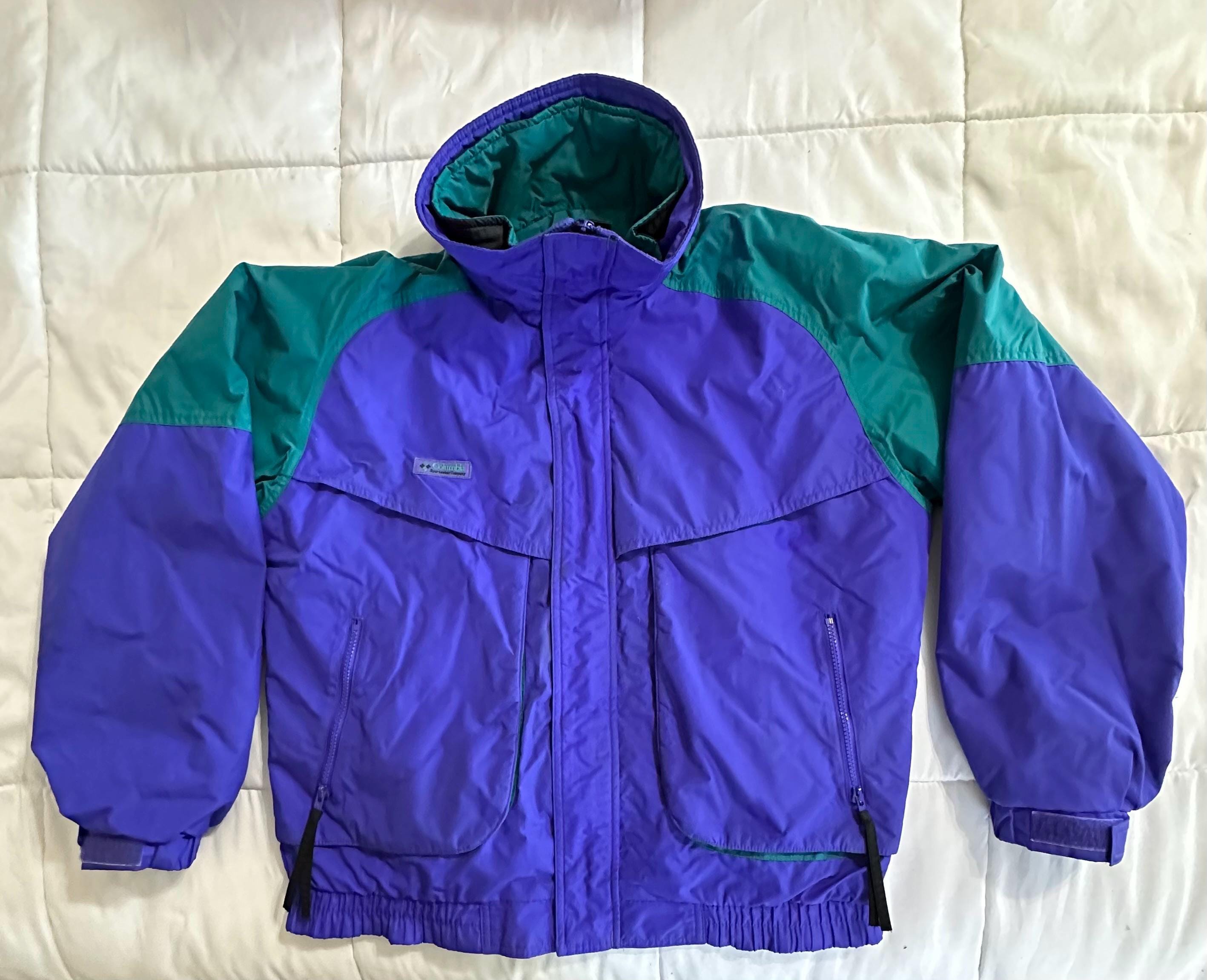 Vintage 90's Columbia Powder Keg 3-in-1 Winter Windbreaker Jacket