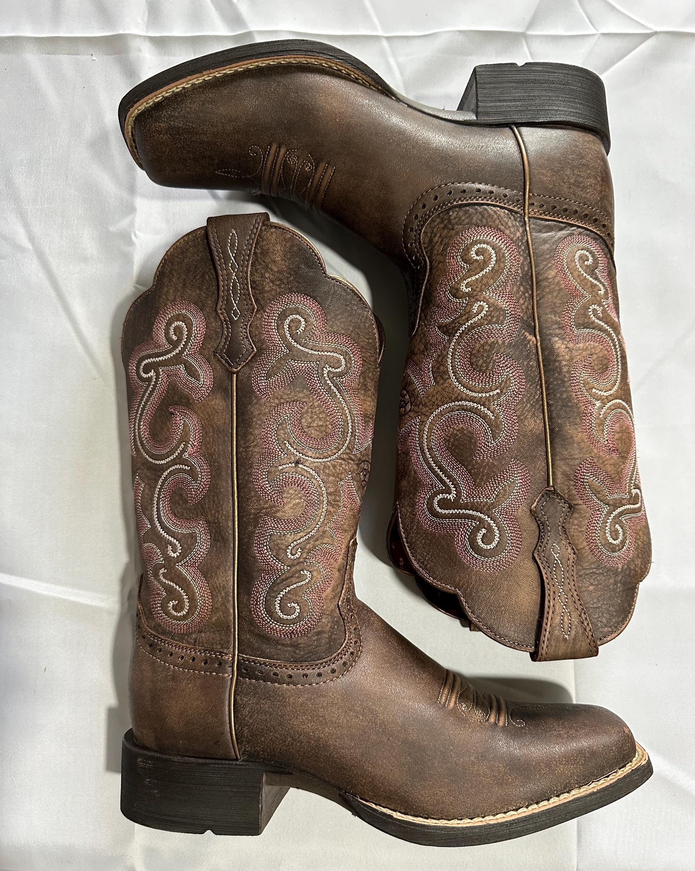 Toe Ariat Quickdraw Tack Room Chocolate Ariat Brown Oiled 