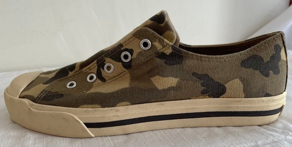 Ralph Lauren Green Camouflage Slip-On Sneakers NIB RALPH LAUREN THOMPSON SLIP ON SNEAKER / SHOE CAMO  main image 4