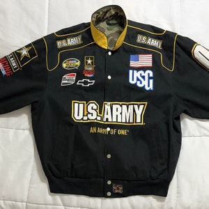 U.S. ARMY Racing team リバーシブルジャケット used Us Army Racing Jacket - Etsy