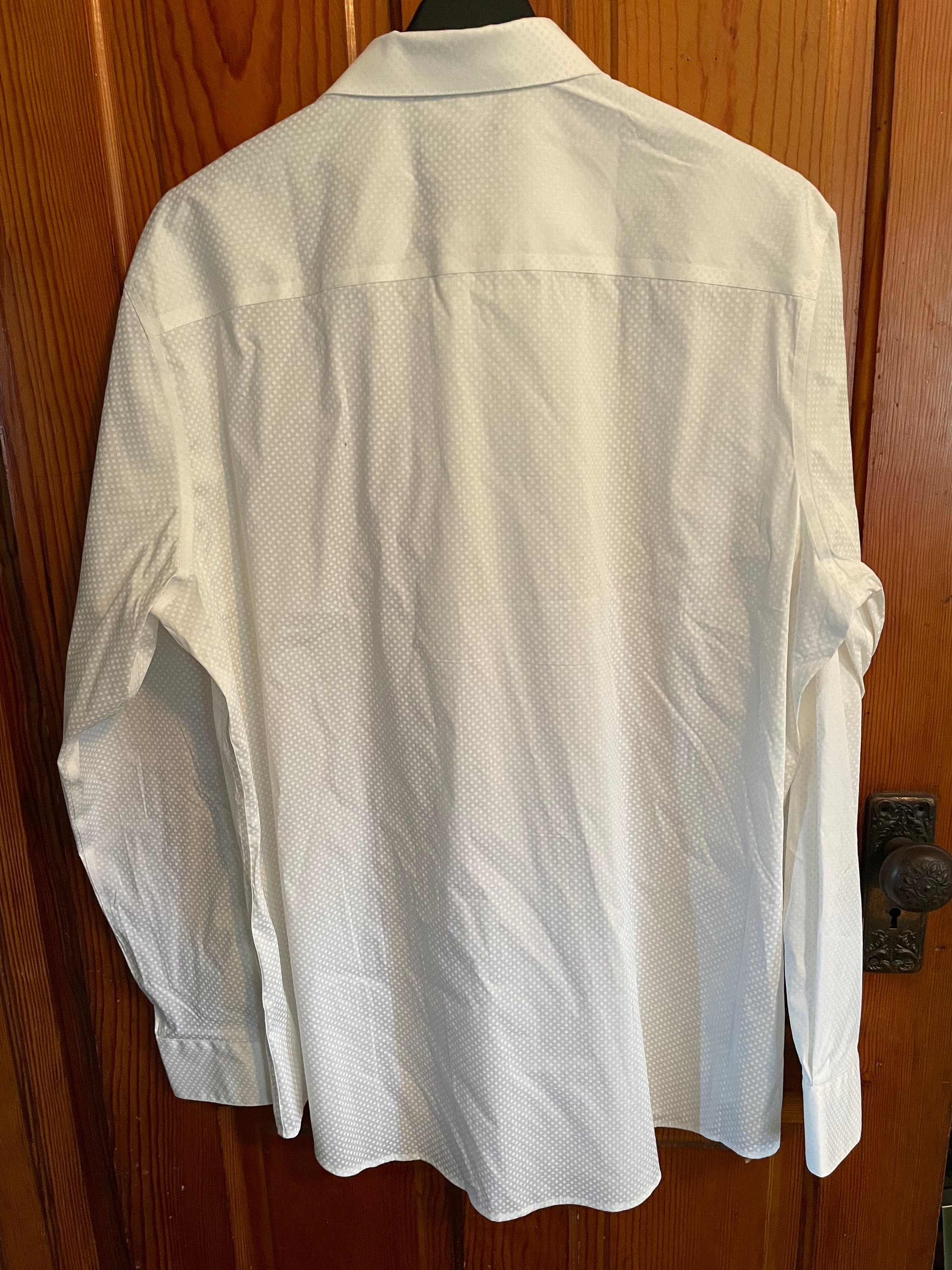 alfani white dress shirt Amazon.com: Alfani Mens Textured Button Up Shirt, White, Small : Clothing,  Shoes & Jewelry