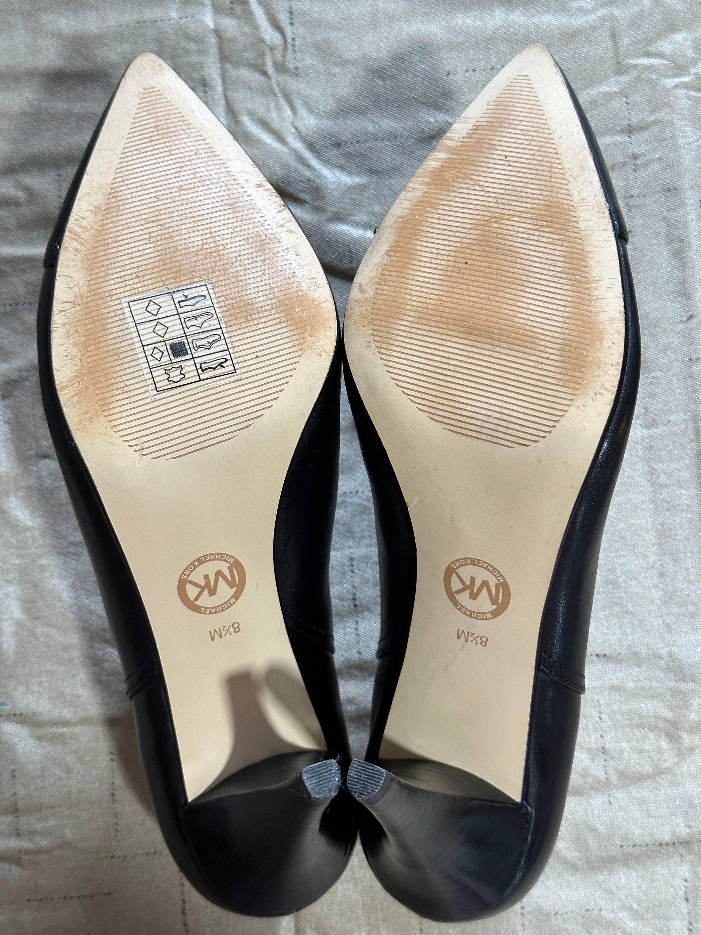 Michael Kors Andi Black Ankle Boots - Size 8.5M - Etsy