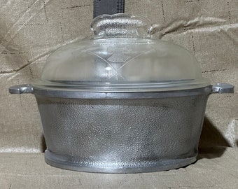 Guardian Service Ware Aluminum 2 Quart Round  Pot & Glass Lid