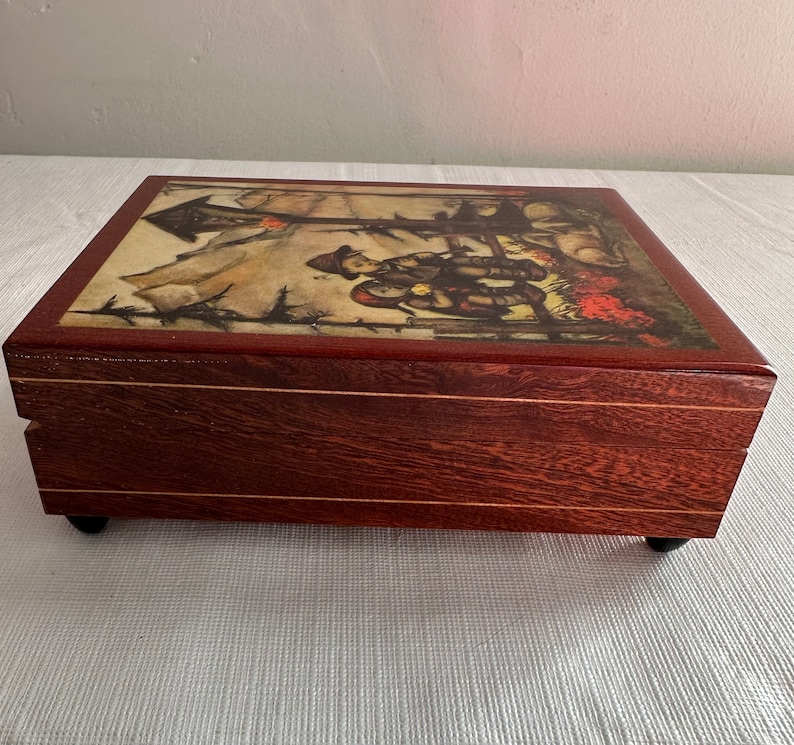 Reuge Hummel Music Box Made in Italy Plays try to Etsy