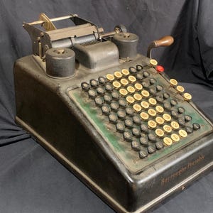 Antique 1920’s Burroughs Adding Accounting Machine. - Etsy