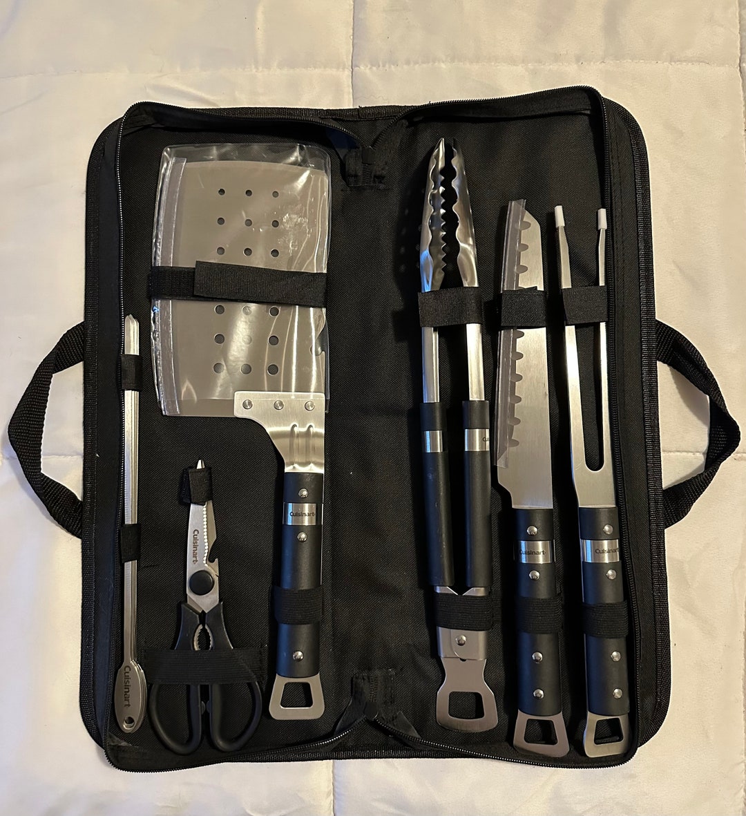 Cuisinart 10 Piece Grill Set With Case New Etsy