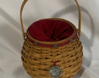Longaberger Pasedena Tournament of Roses Basket - 2004 - Etsy
