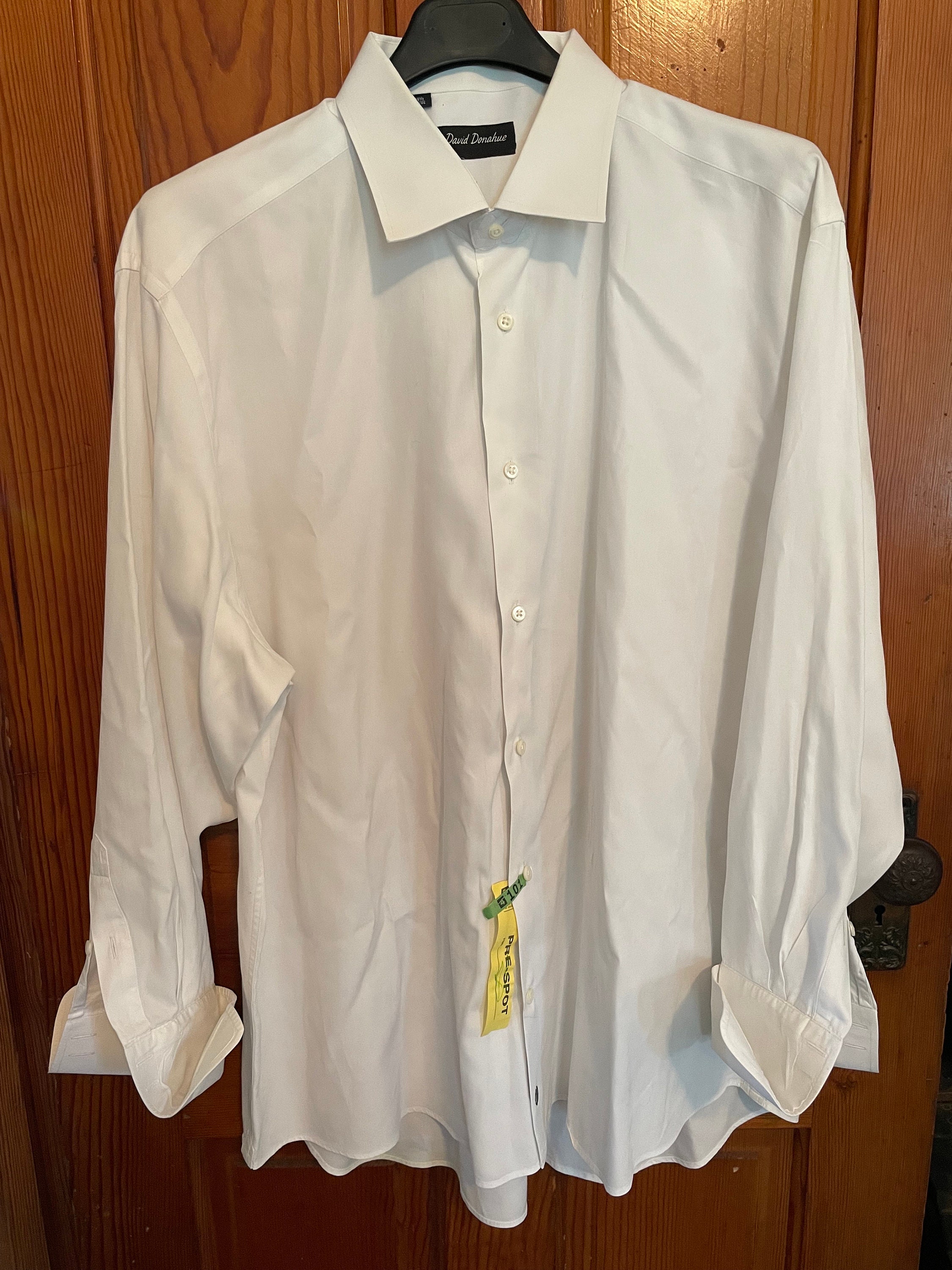 white christmas dresses David Donahue Pink & White Royal Oxford Dress Shirt (Trim Fit) Pink & White / 15x34/35 main image 1