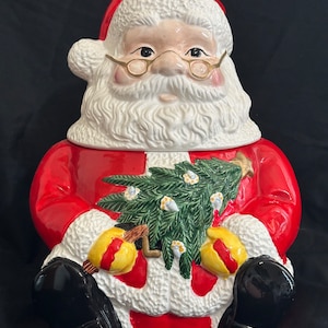 Słoik na ciasteczka Gibson Santa z lat 90. XX wieku