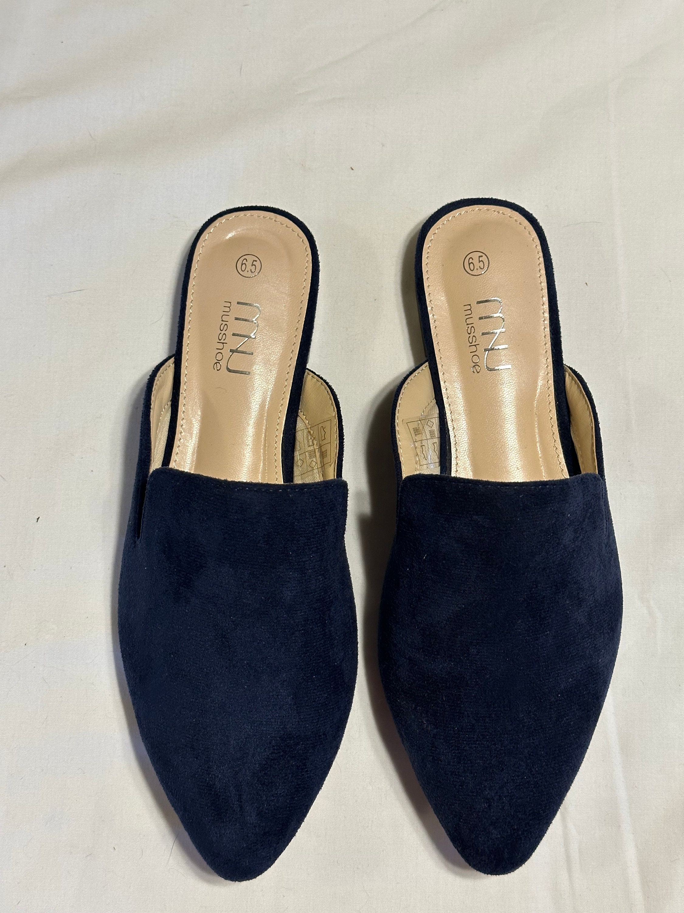 Musshoe Flats Royal Blue Size NWOT
