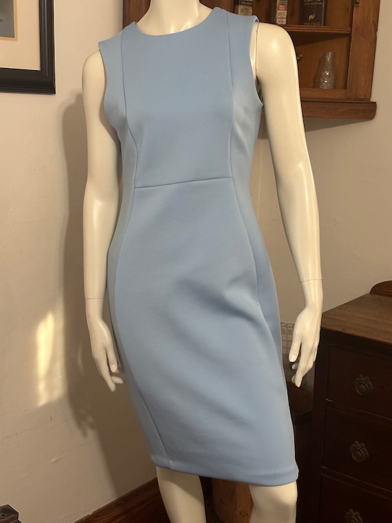 satin baby blue dress Cornelia Maxi Dress