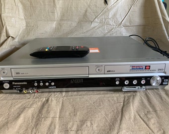 Panasonic DMR-ES46V dubbing VHS DVD Recorder with remote