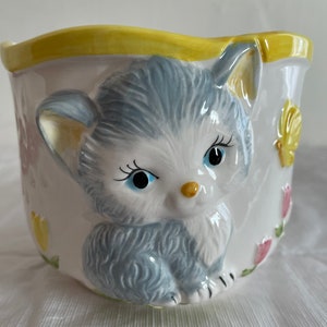 Vintage Kitty Planter/Vase