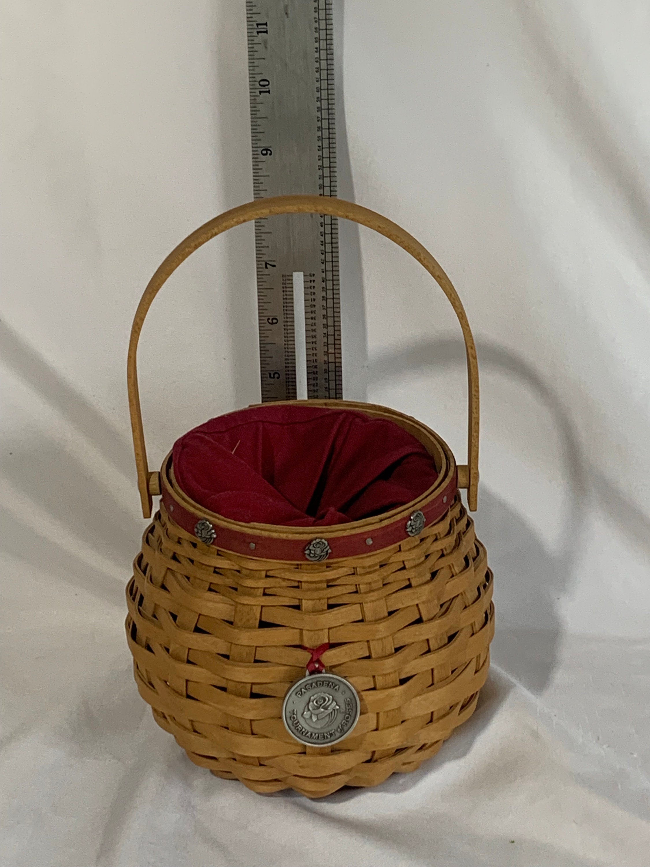 Longaberger Pasedena Tournament of Roses Basket - 2004 - Etsy