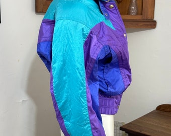 Vintage Retro 80s Descente Women's Ski Jacket W/hood- Size 8 - Etsy