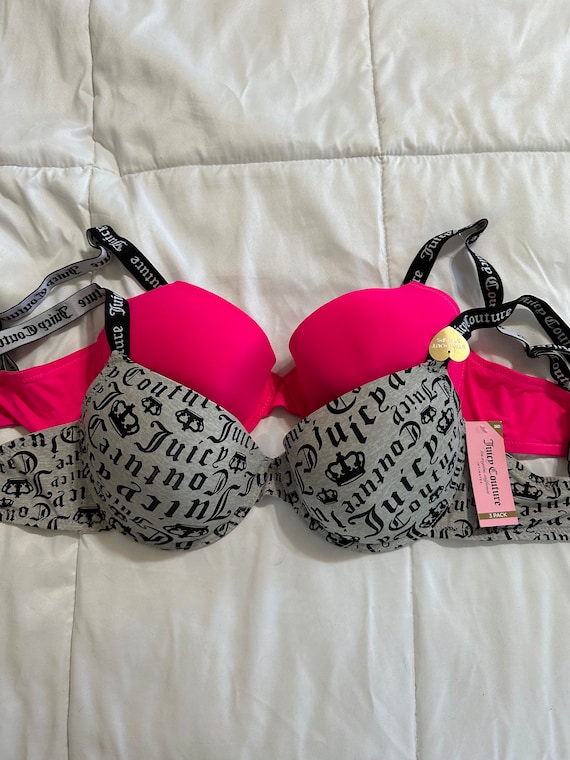 Juicy Couture Women's Bra 2 pack Size 36D - NWT