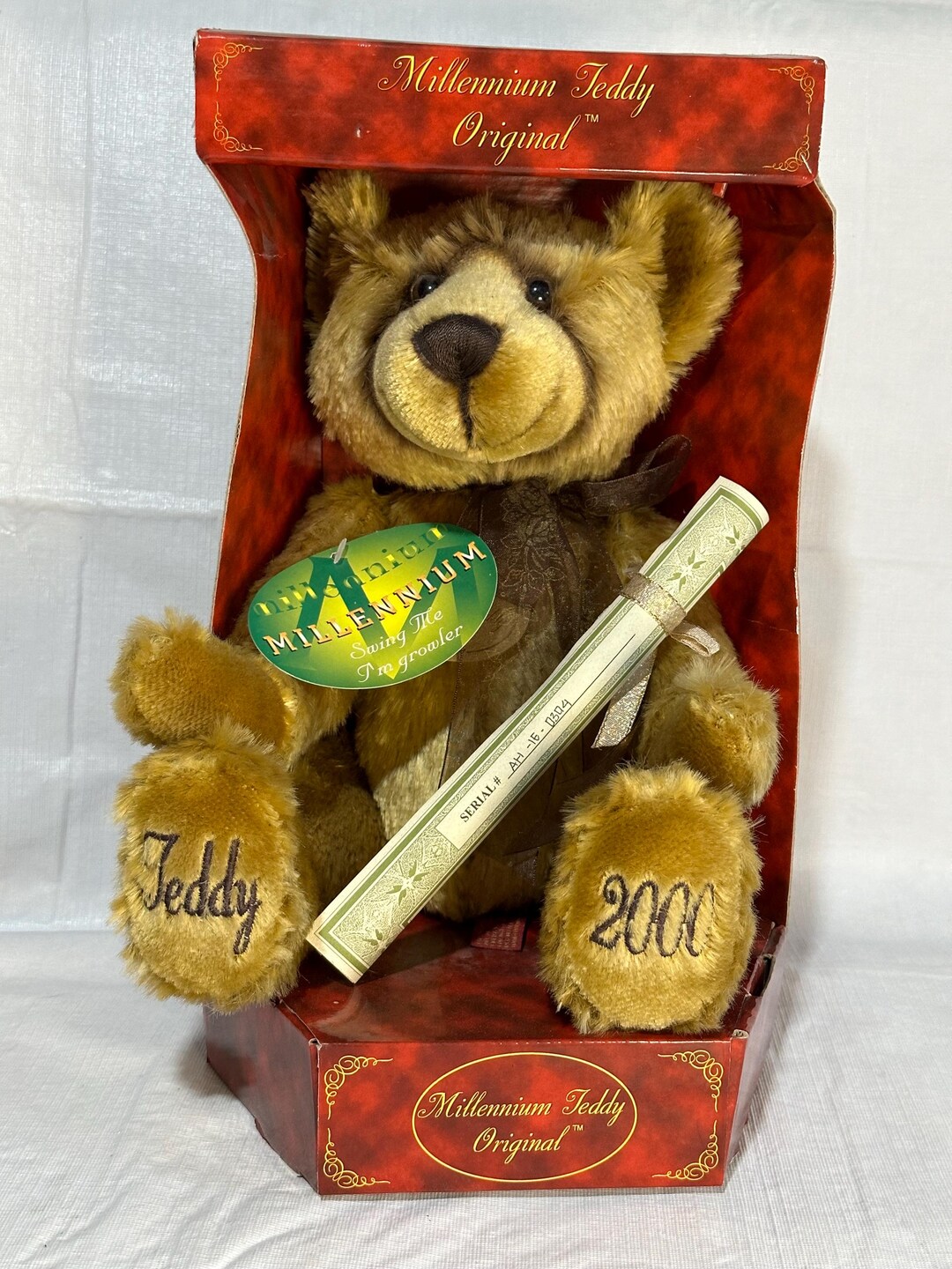 GUND Growler 15" Classic Brown Teddy Bear Plush Stuffed Animal - Super Soft Huggable Toy For Kids & Collectors