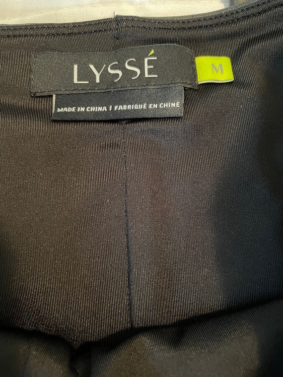 Lysse Faux Leather Black Studded Leggings - Size M - image 3