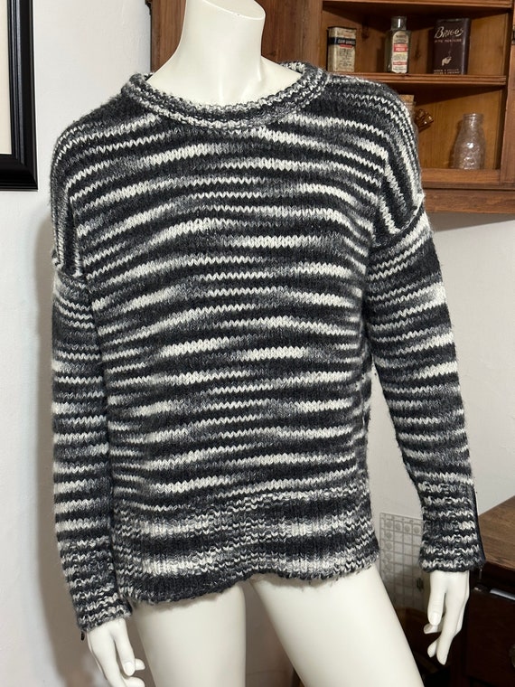 Brochu Walker Alpaca Striped Sweater - size M