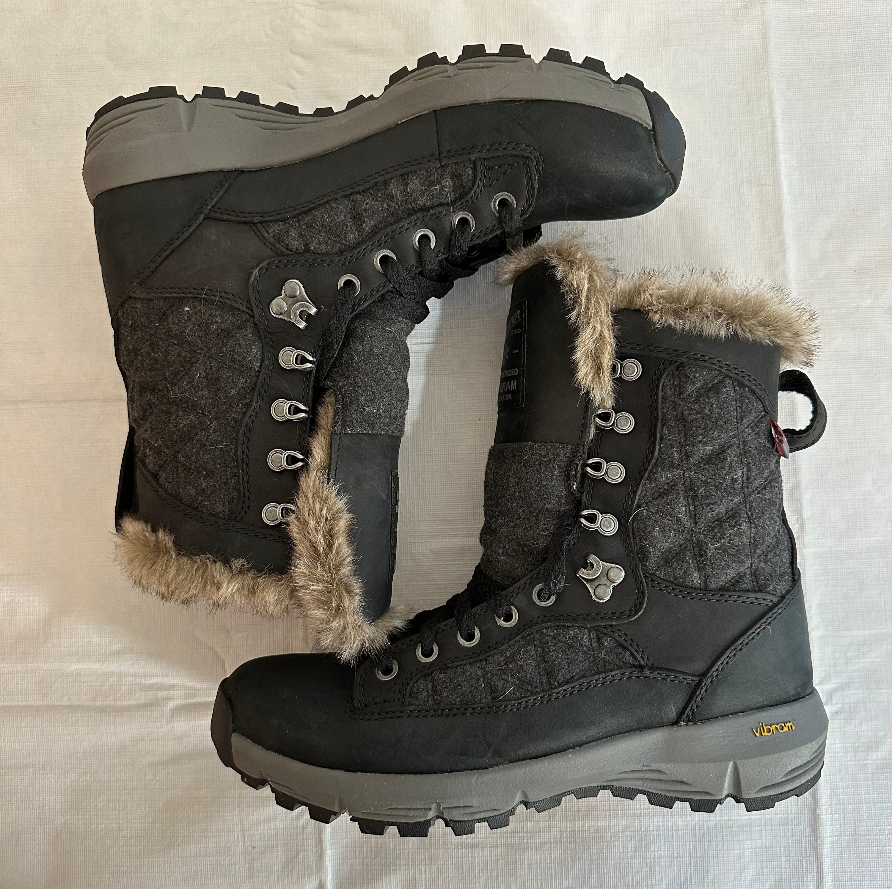 Danner Raptor 650 8 Hiking Boots Full grain Leather wool Women s Size 7.5B Etsy