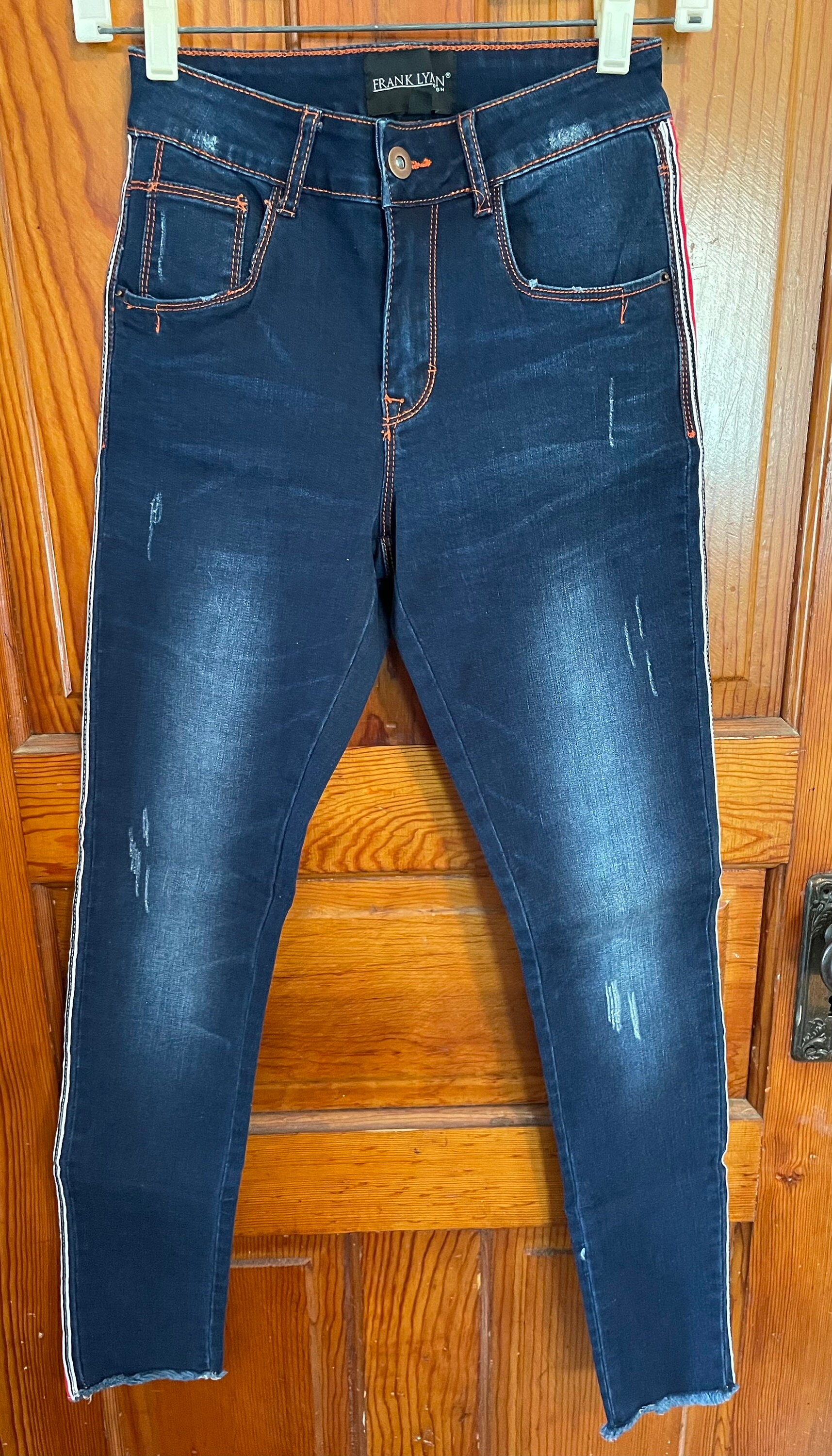 Frank Lyman Denim 213126U-DBLU Dark-Blue