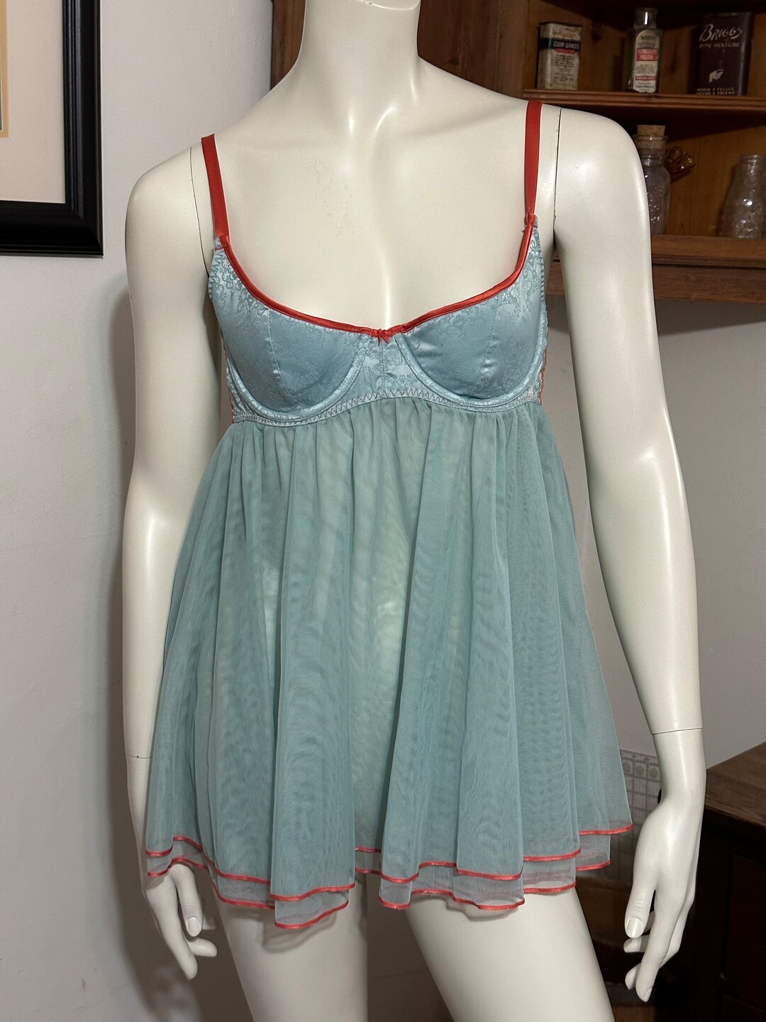 Victoria's Secret Babydoll Top as Seen on Caroline Forbes in the Vampire  Diaries - Size 36C - Etsy