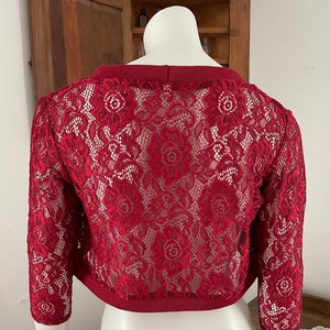 Women&#39;s Lace 3/4 Sleeved Shrug - Size S - 5 colors available