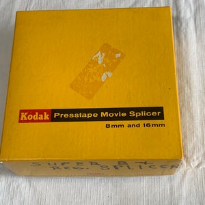 Vintage Kodak 8mm and 16mm Presstape Movie Splicer.