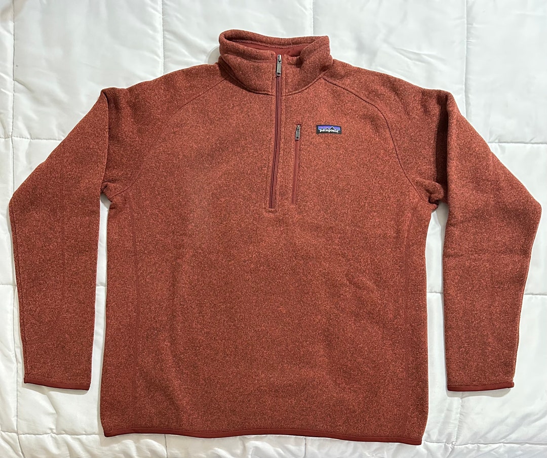 Patagonia fleece orange clearance