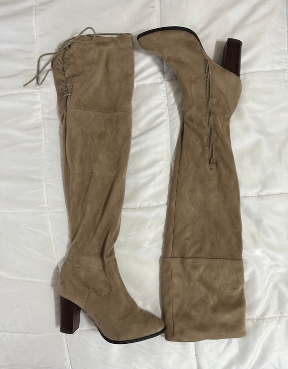 Over the knee boots size 9 deals