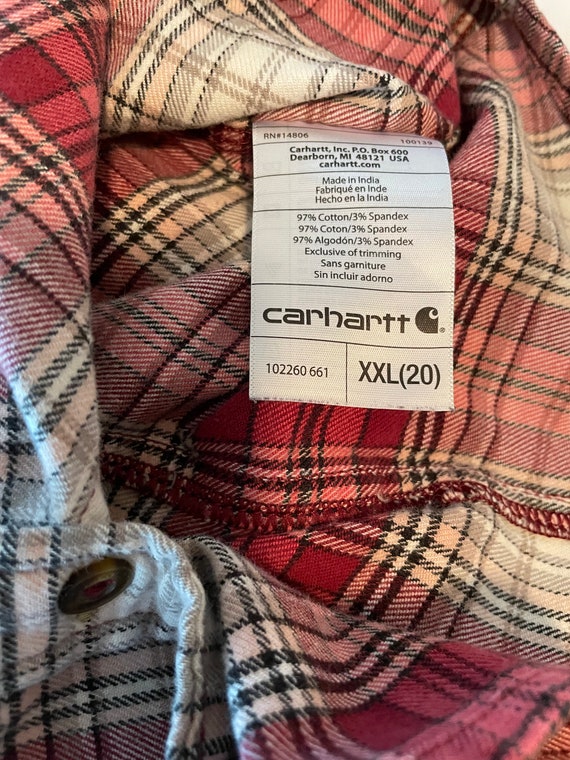 Carhartt hamilton shop plaid