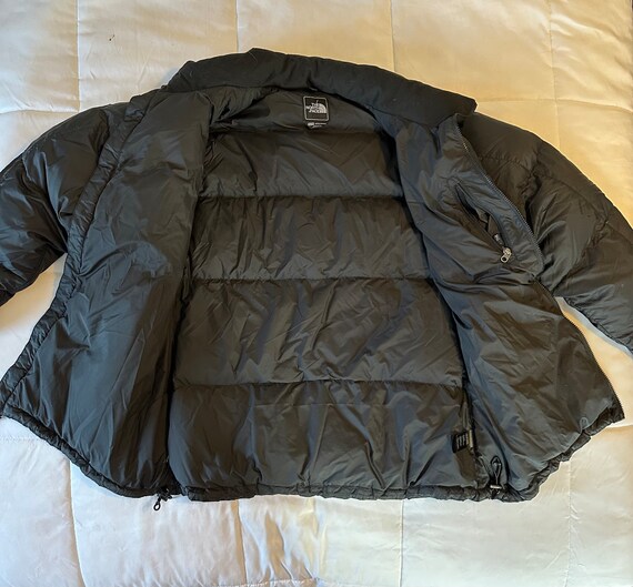 Vintage the North Face 550 Black Retro 100% Goose Down Jacket