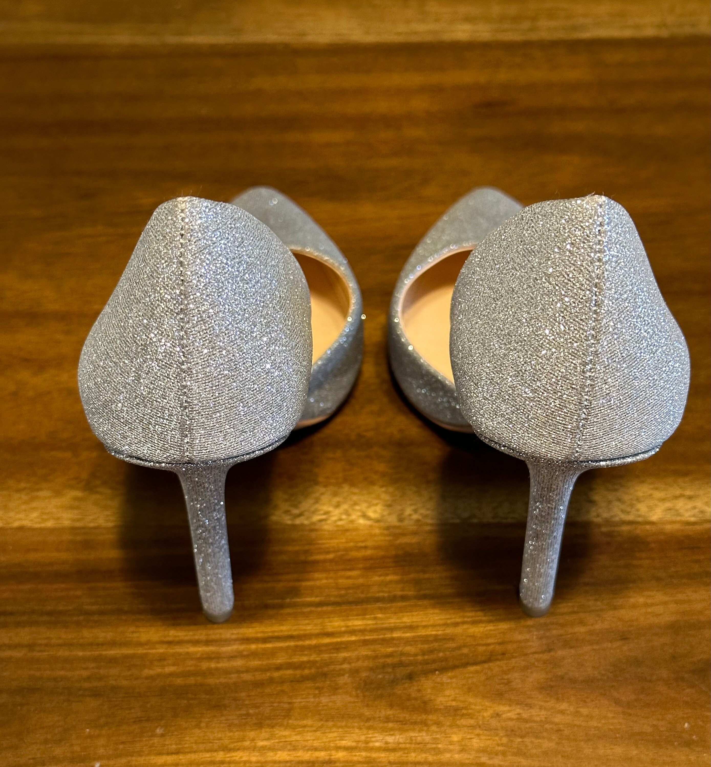 Escarpins Talons Hauts BCBGMAXAZRIA Argenté - Taille US 6.5 (6 1/2) - Occasion