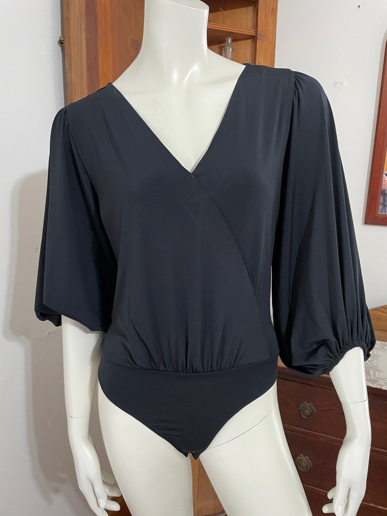 Divine Feminine Balloon Sleeve Bodysuit
