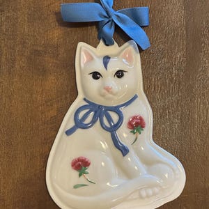 Lenox Poppies on Blue Kitten - Etsy